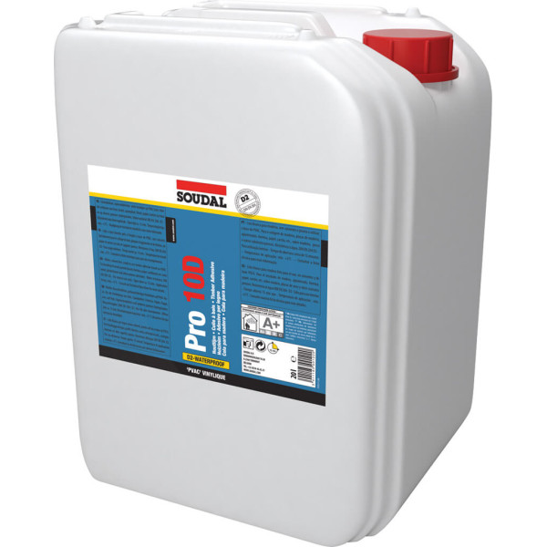 garrafa 20 L - 24 Kg COLA BLANCA PRO10D transparen