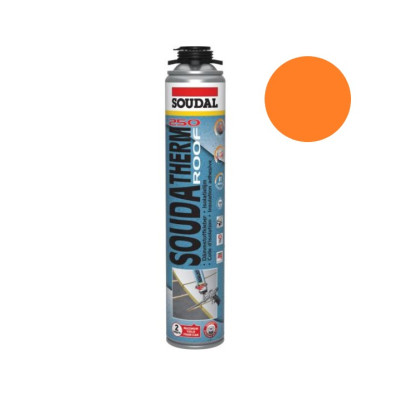 Bote 800 ml. Soudatherm Roof 250 PISTOLA Naranja