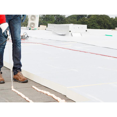 Bote 800 ml. Soudatherm Roof 250 PISTOLA Naranja 2