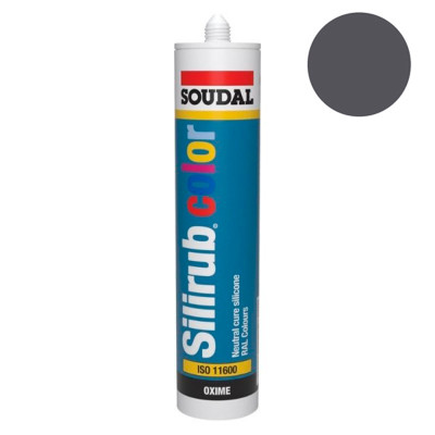 Cartucho 310 ml SILIRUB COLOR RAL 7031