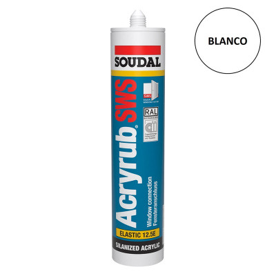Cartucho 300 ml Acryrub SWS Blanco