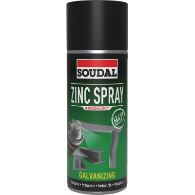 SPRAY ZINC SPRAY MATE 400 ml.COLOR OSCURO