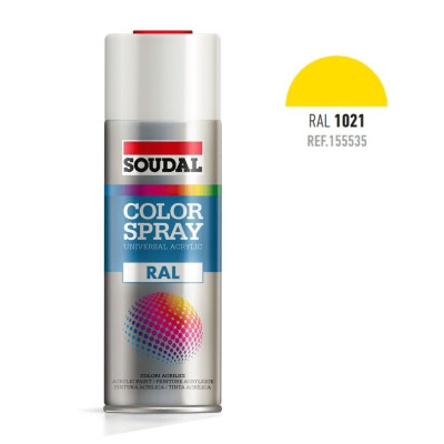 BOTE SPRAY 400ML COLOR RAL 1021