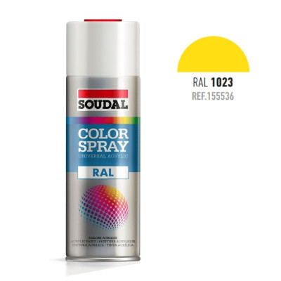 BOTE SPRAY 400ML COLOR RAL 1023
