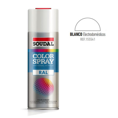 BOTE SPRAY 400ML COLOR RAL BLANCO ELECTRODOMESTICO