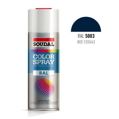 BOTE SPRAY 400ML COLOR RAL 5003