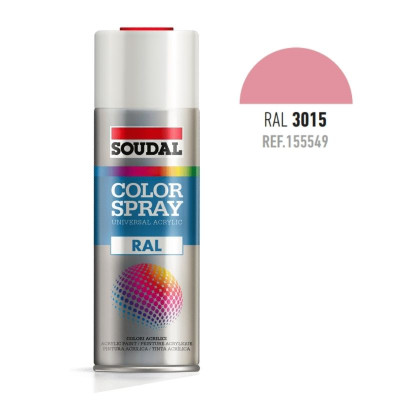BOTE SPRAY 400ML COLOR RAL 3015