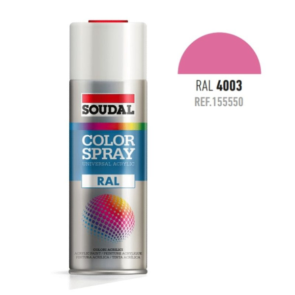 BOTE SPRAY 400ML COLOR RAL 4003