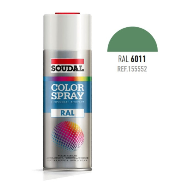 BOTE SPRAY 400ML COLOR RAL 6011