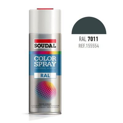 BOTE SPRAY 400ML COLOR RAL 7011