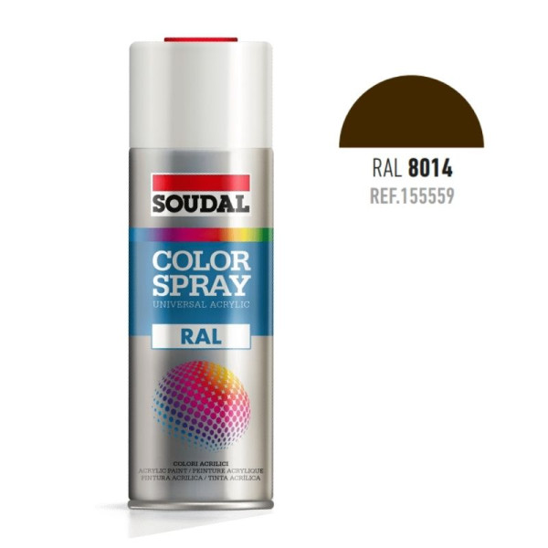 BOTE SPRAY 400ML COLOR RAL 8014