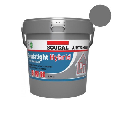Bote 6Kgs Soudatight Hybrid Exterior  BROCHA - ESPÁTULA