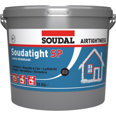 Bote 16 Kgs. Soudatight SP Negro Interior SPRAY