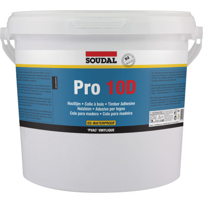 COLA BLANCA PRO10D PARA INTERIORES 5kg