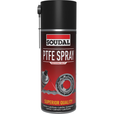 PTFE EN SPRAY TRANSPARENTE LUBRICANTE ALTA CALIDAD 400ml