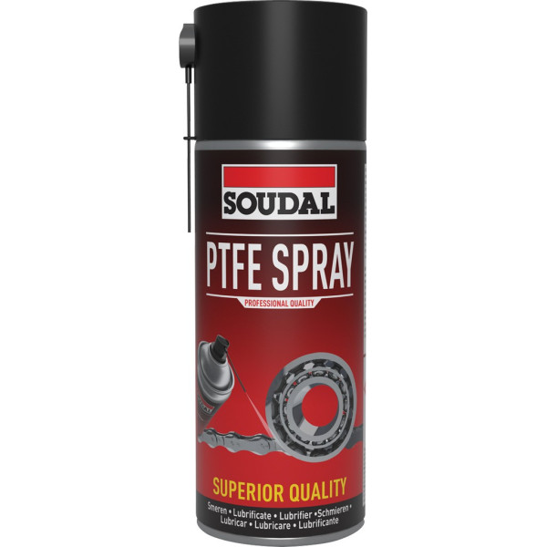 PTFE EN SPRAY TRANSPARENTE LUBRICANTE ALTA CALIDAD 400ml