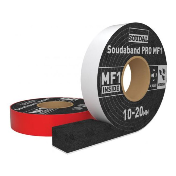 Soudal Soudaband PRO MF1 53/4-10 12m. Negro