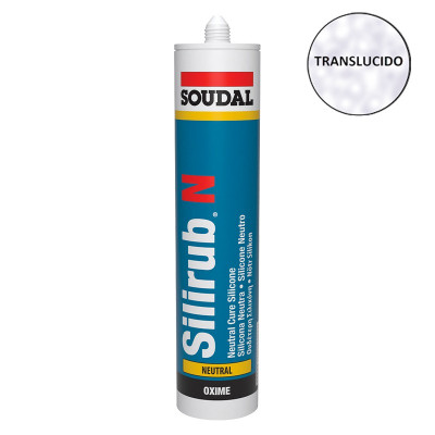Cartucho 300 ml. SILIRUB N Translucido
