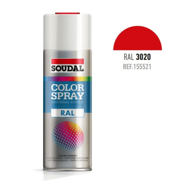 BOTE SPRAY 400ML COLOR RAL 3020
