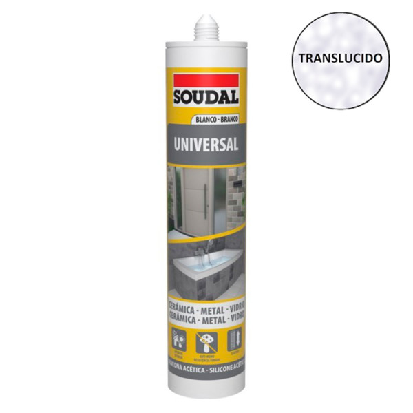 Cartucho 290 ml. SILICONE U translucido