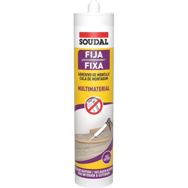 ADHESIVO DE MONTAJE DE EXTERIORES BEIGE 310ml