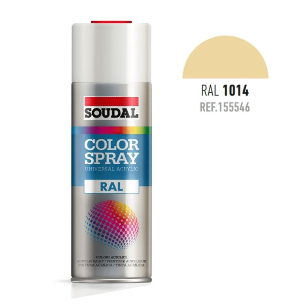 BOTE SPRAY 400ML COLOR RAL 1014