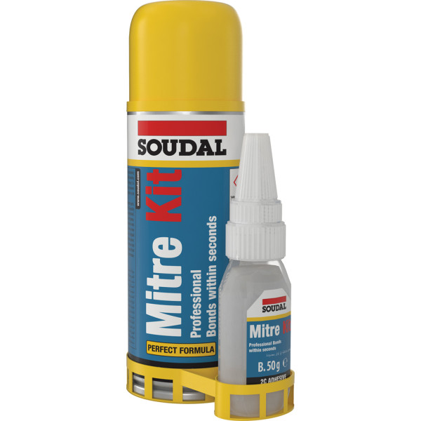 KIT bote + spray 100gr + 400ml KIT CIANO  Mitre Transparente