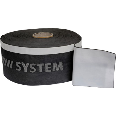 Rollo SWS Outside EXTRA100 mm 30m. Negro