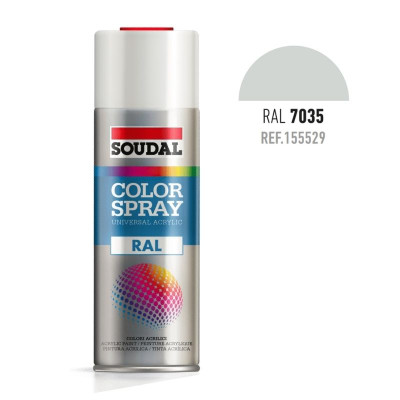 BOTE SPRAY 400ML COLOR RAL 7035