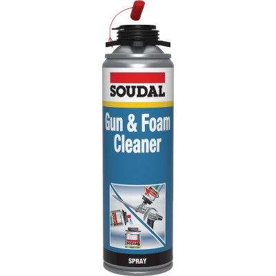 Aerosol 500 ml. GUN & FOAM CLEANER Transparente