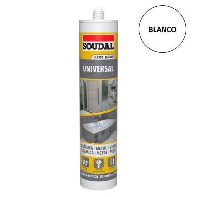 Cartucho 290 ml. SILICONE U blanco 2