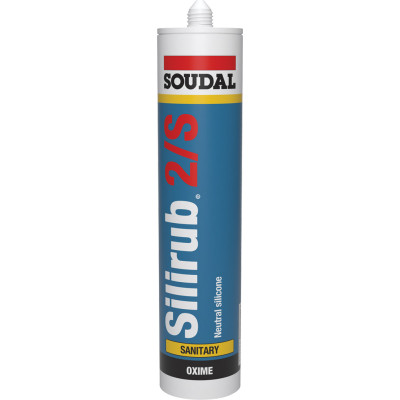 Cartucho 300 ml. SILIRUB 2S Blanco