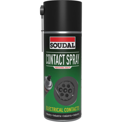 Soudal Contact Spray 400 ml limpiador de contactos eléctricos