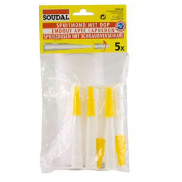 bolsa - blister 5 Unid. CANULAS SILICONA LARGO ESP