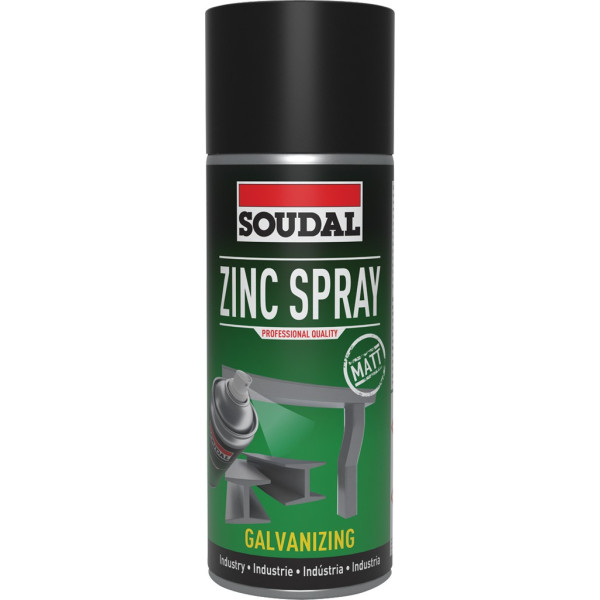 SPRAY ZINC SPRAY MATE 400 ml.COLOR OSCURO