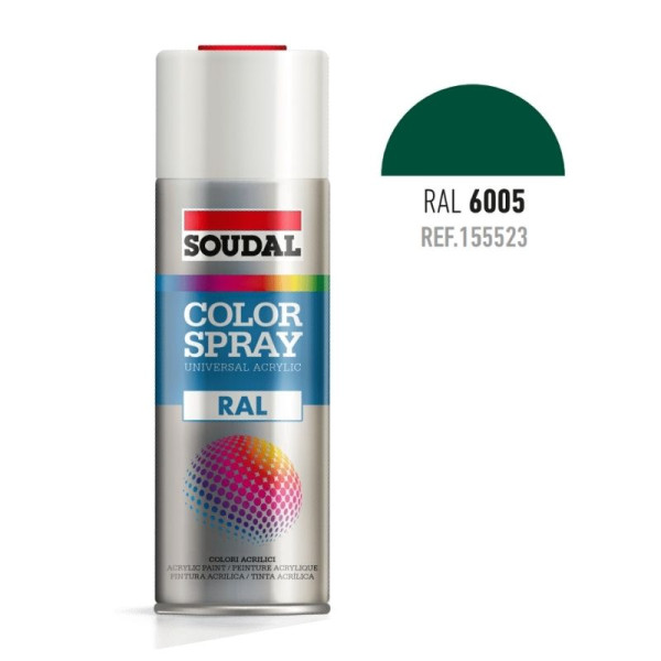 BOTE SPRAY 400ML COLOR RAL 6005