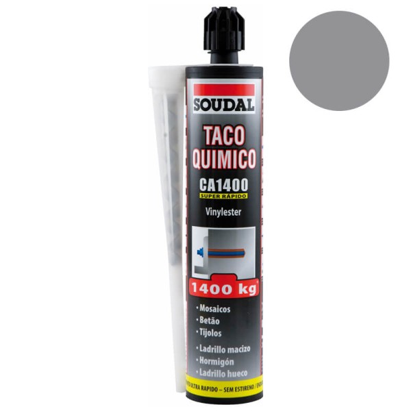 CARTUCHO 280ML TACO QUIMICO  CA 1400 VINILESTER